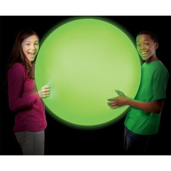 Világító Super Glo Wubble, 75 cm - zöld