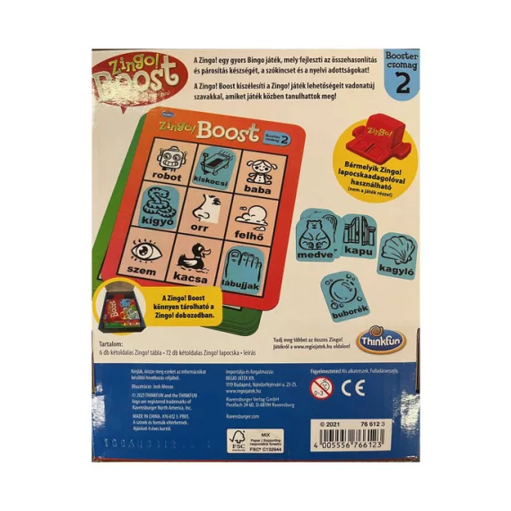 Thinkfun Zingo Boost kiegészítés 2