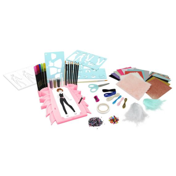 Divattervező Stúdió – Kreatív készlet 7 éves kortól BUKI France