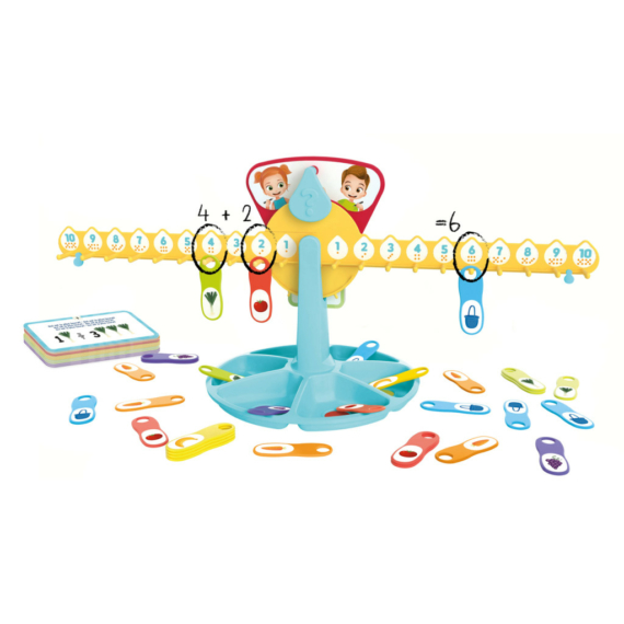 Matematikai mérleg - Oktató készlet számokkal gyerekeknek BUKI France