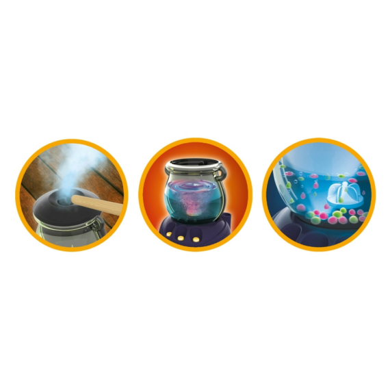 Mágikus varázsló üst 30 kémiai kísérlettel - Gyermek kísérleti készlet BUKI France