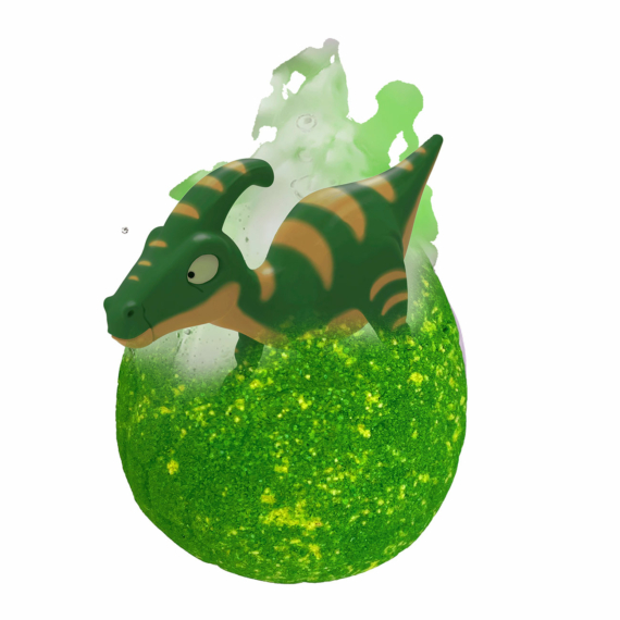 Craze Inkee vegán fürdőgolyó csomag - dino figurával barackos jeges tea aromával