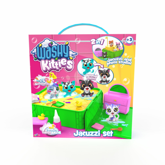 Washy Kitties: Pancsoló cicusok jacuzzival játékszett