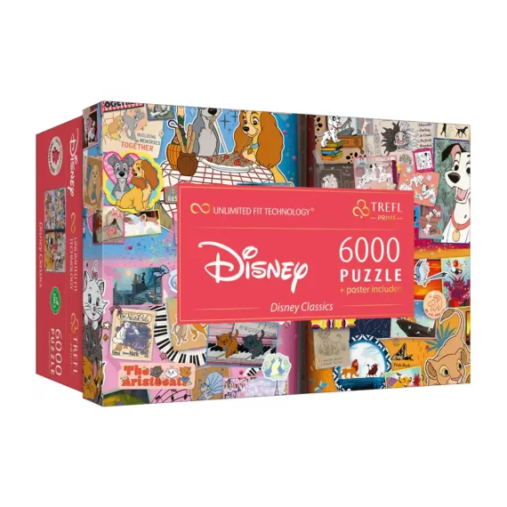 Disney nagy könyve 6000db-os puzzle - Trefl
