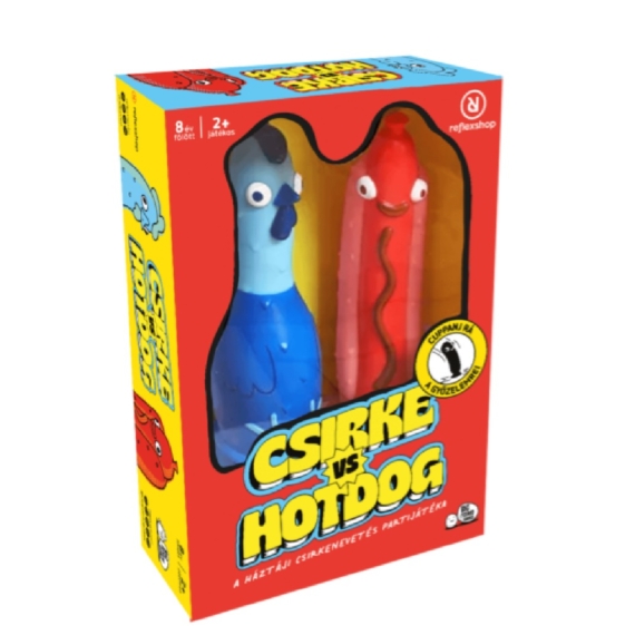 Csirke vs. Hotdog társasjáték