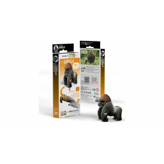 EUGY Gorilla 3D puzzle