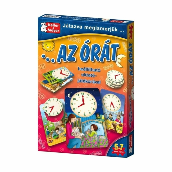 Játszva megismerjük az órát
