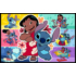 Trefl 2 x 200 darabos Disney, Stitch Boldog Élete csomag