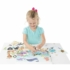 Melissa & Doug Kreatív játék, Újrahasználható matrica készlet, élőhelyek